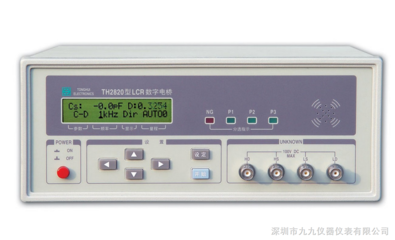 TH2820同惠LCR數字電橋,LCR數字電路TH2820廠家_阿儀網